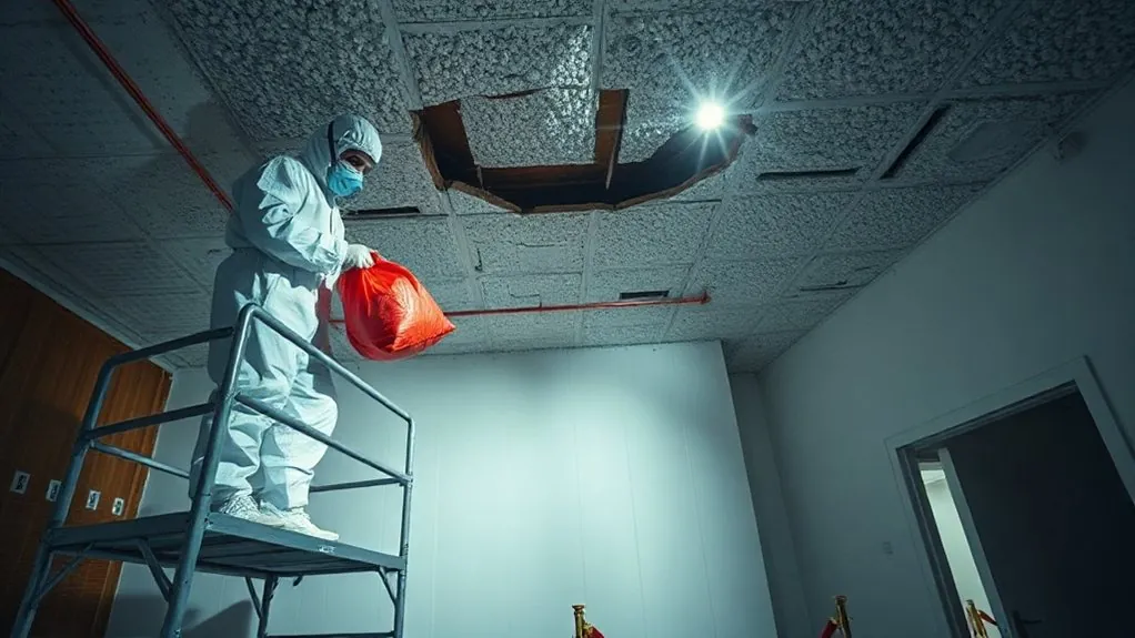 Asbestos Ceiling Removal in Bermondsey — HSE-licensed specialists
