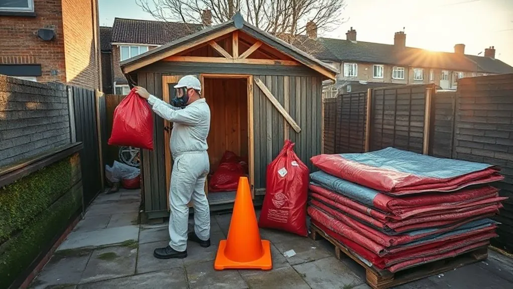 Garage & Shed Roof Removal in Bermondsey — HSE-licensed specialists
